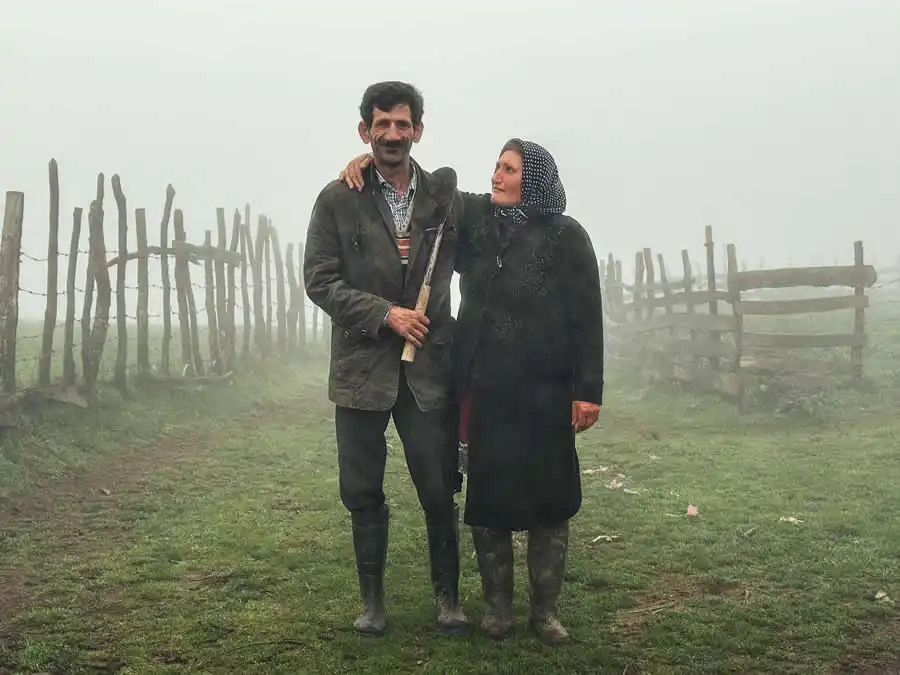 retratos rurales iraníes, fotografía documental, vida rural iraní, Hojjat Hamidi, iPhone photography